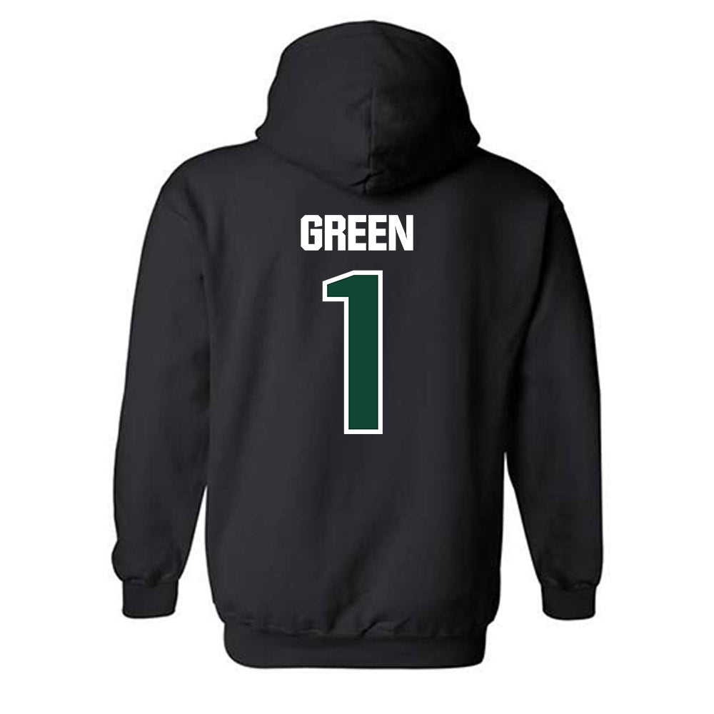 Cal Poly - NCAA Football : Jaden Green - Classic Shersey Hooded Sweatshirt-1