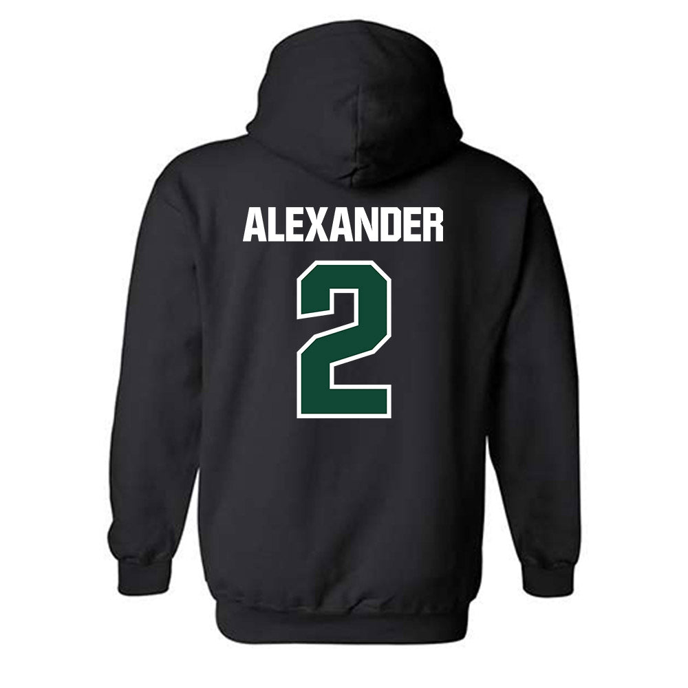 Cal Poly - NCAA Women's Basketball : Mecca Alexander - Classic Shersey Hooded Sweatshirt-1