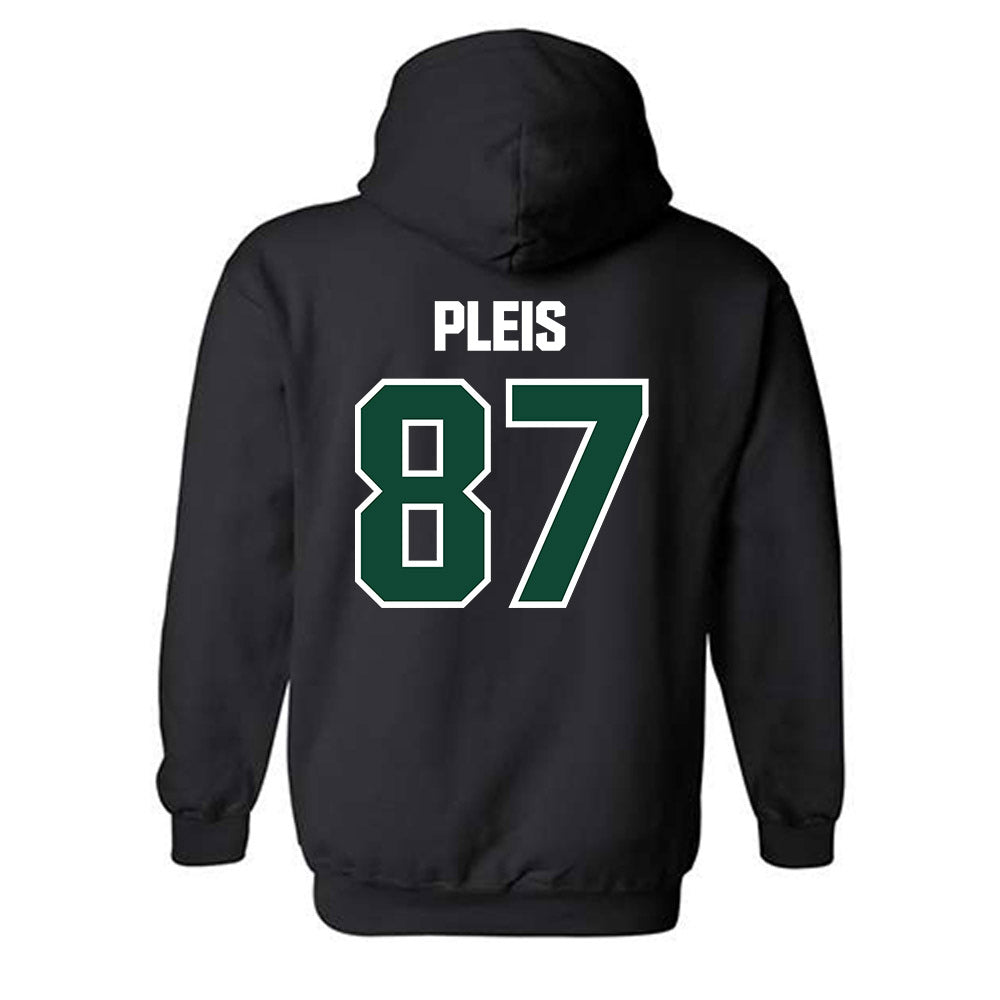 Cal Poly - NCAA Football : Kaleb Pleis - Classic Shersey Hooded Sweatshirt-1