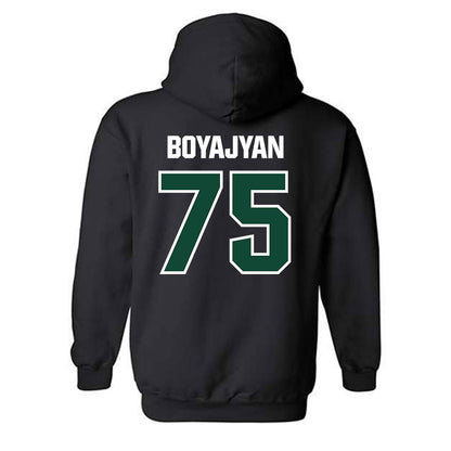 Cal Poly - NCAA Football : Davit Boyajyan - Classic Shersey Hooded Sweatshirt-1