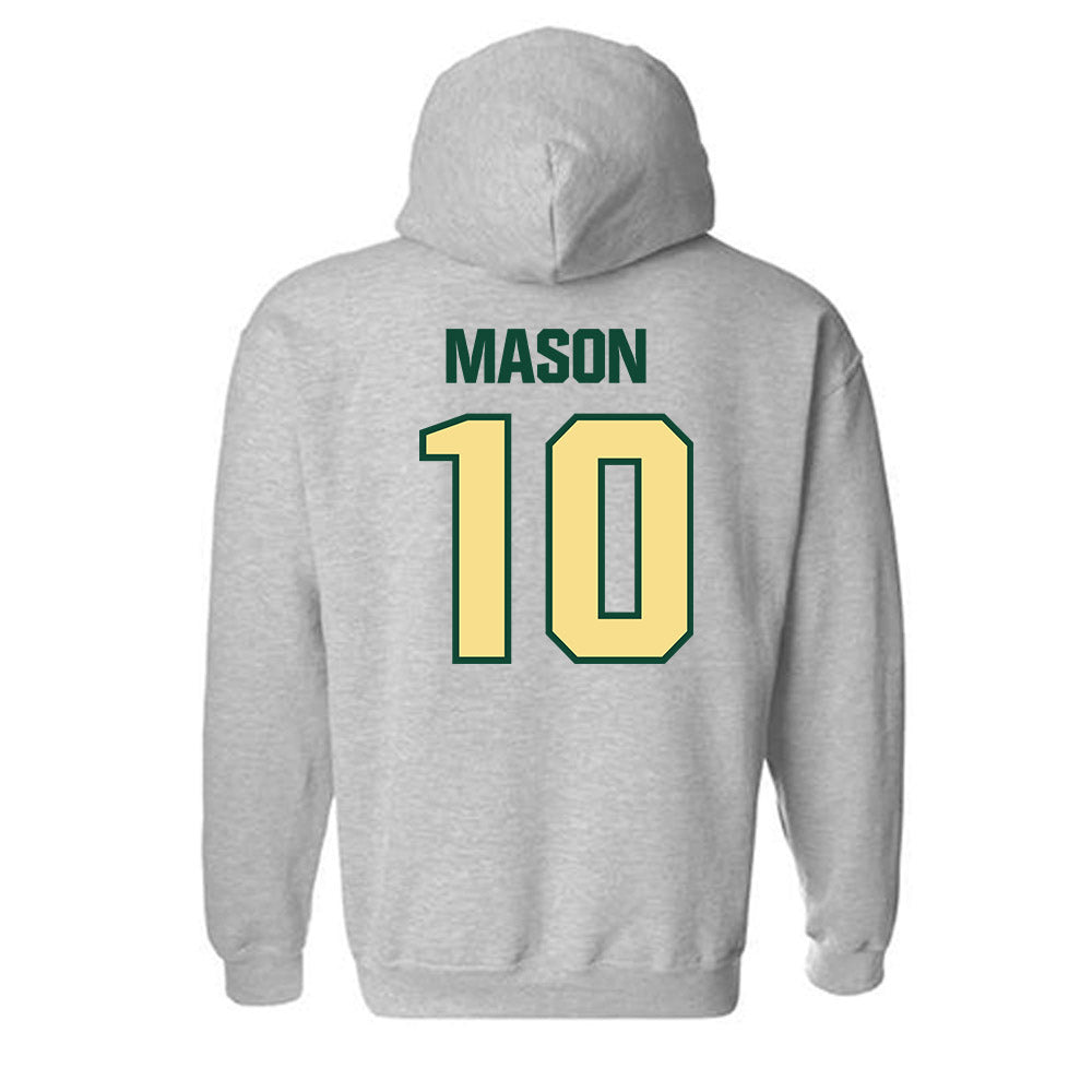 Cal Poly - NCAA Men's Basketball : Marsai Mason - Classic Shersey Hooded Sweatshirt-1
