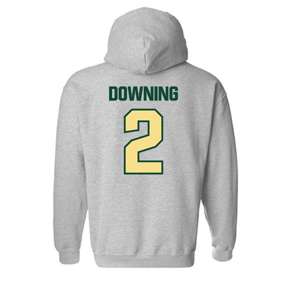 Cal Poly - NCAA Baseball : Jake Downing - Classic Shersey Hooded Sweatshirt-1