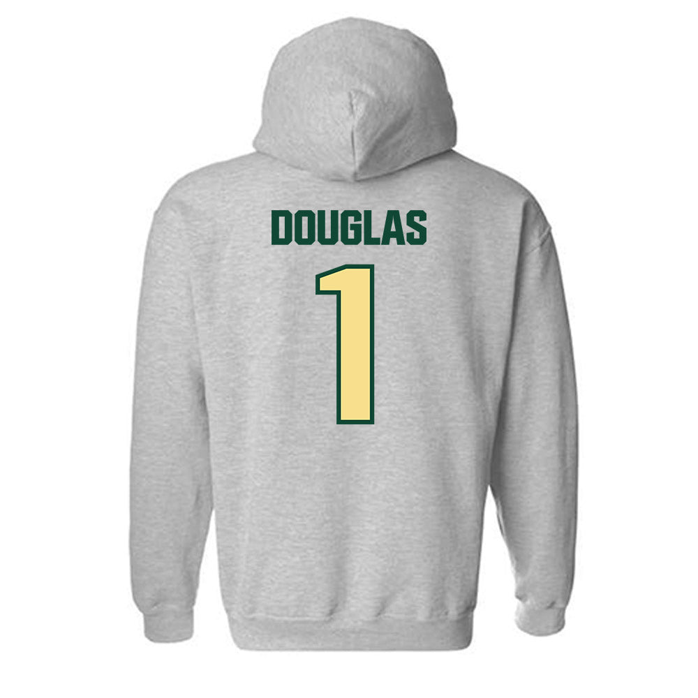 Cal Poly - NCAA Football : Jared Douglas - Classic Shersey Hooded Sweatshirt-1