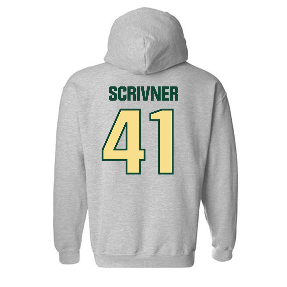 Cal Poly - NCAA Football : Dean Scrivner - Classic Shersey Hooded Sweatshirt-1
