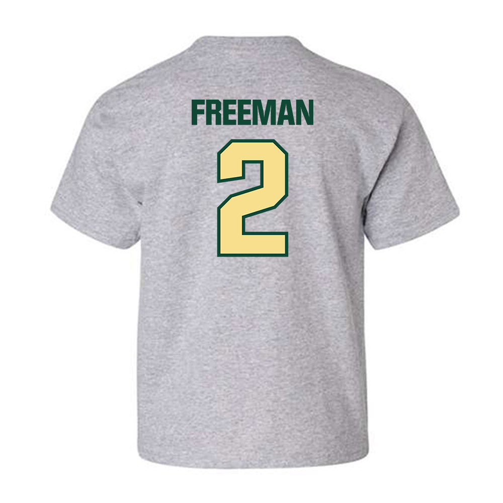 Cal Poly - NCAA Men's Basketball : Braden Freeman - Classic Shersey Youth T-Shirt-1