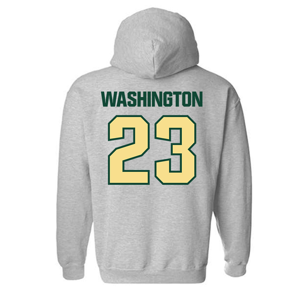 Cal Poly - NCAA Football : Tyrei Washington - Classic Shersey Hooded Sweatshirt-1