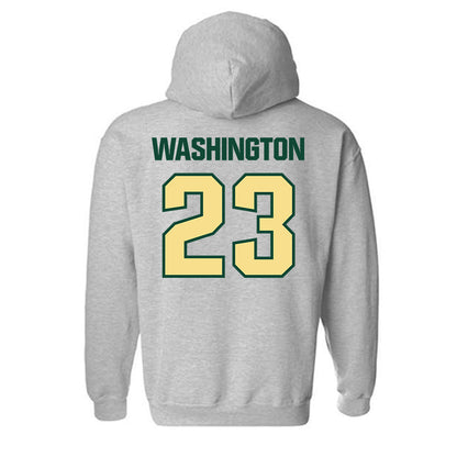 Cal Poly - NCAA Football : Tyrei Washington - Classic Shersey Hooded Sweatshirt-1