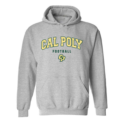 Cal Poly - NCAA Football : Cole Fuller - Classic Shersey Hooded Sweatshirt-0
