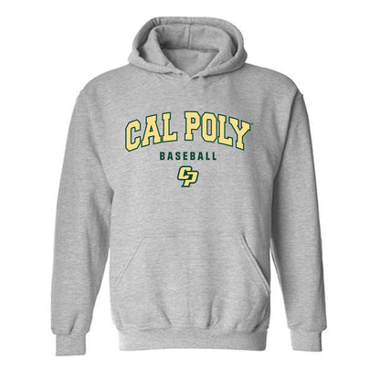 Cal Poly - NCAA Baseball : Jake Downing - Classic Shersey Hooded Sweatshirt-0