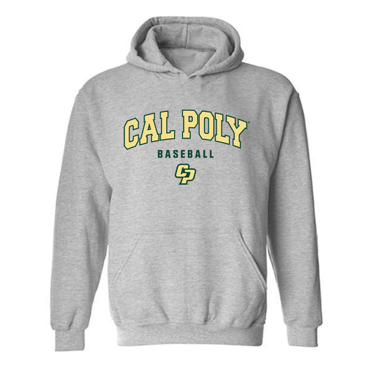 Cal Poly - NCAA Baseball : Ethan Marmie - Classic Shersey Hooded Sweatshirt-0