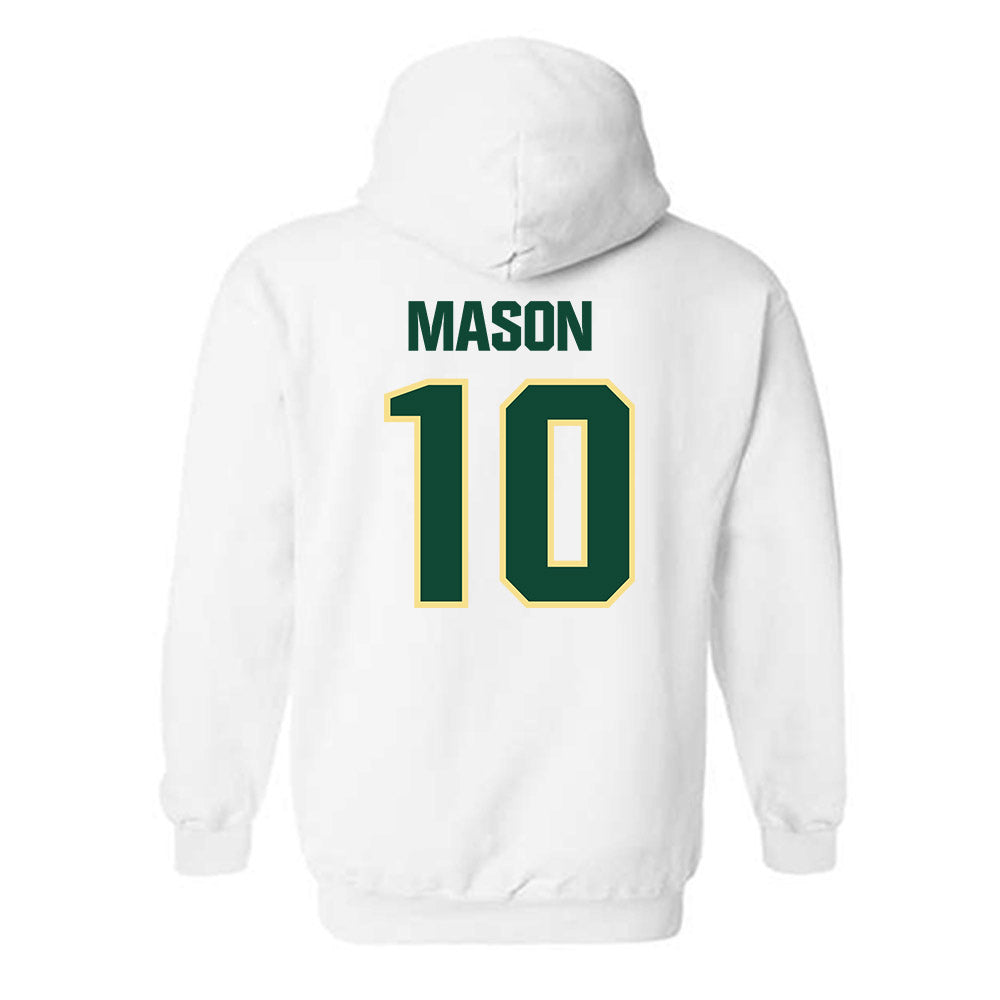 Cal Poly - NCAA Men's Basketball : Marsai Mason - Classic Shersey Hooded Sweatshirt-1