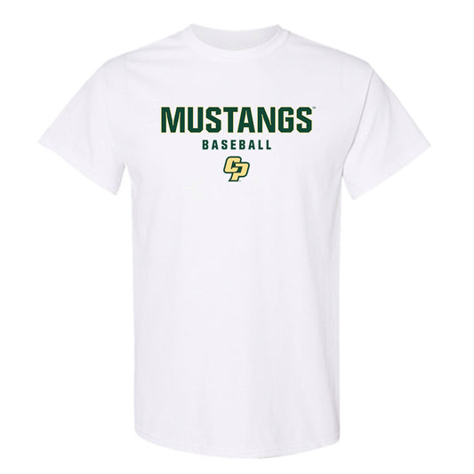 Cal Poly - NCAA Baseball : Cameron Hoiland - Classic Shersey T-Shirt-0