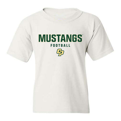 Cal Poly - NCAA Football : Cole Fuller - Classic Shersey Youth T-Shirt-0