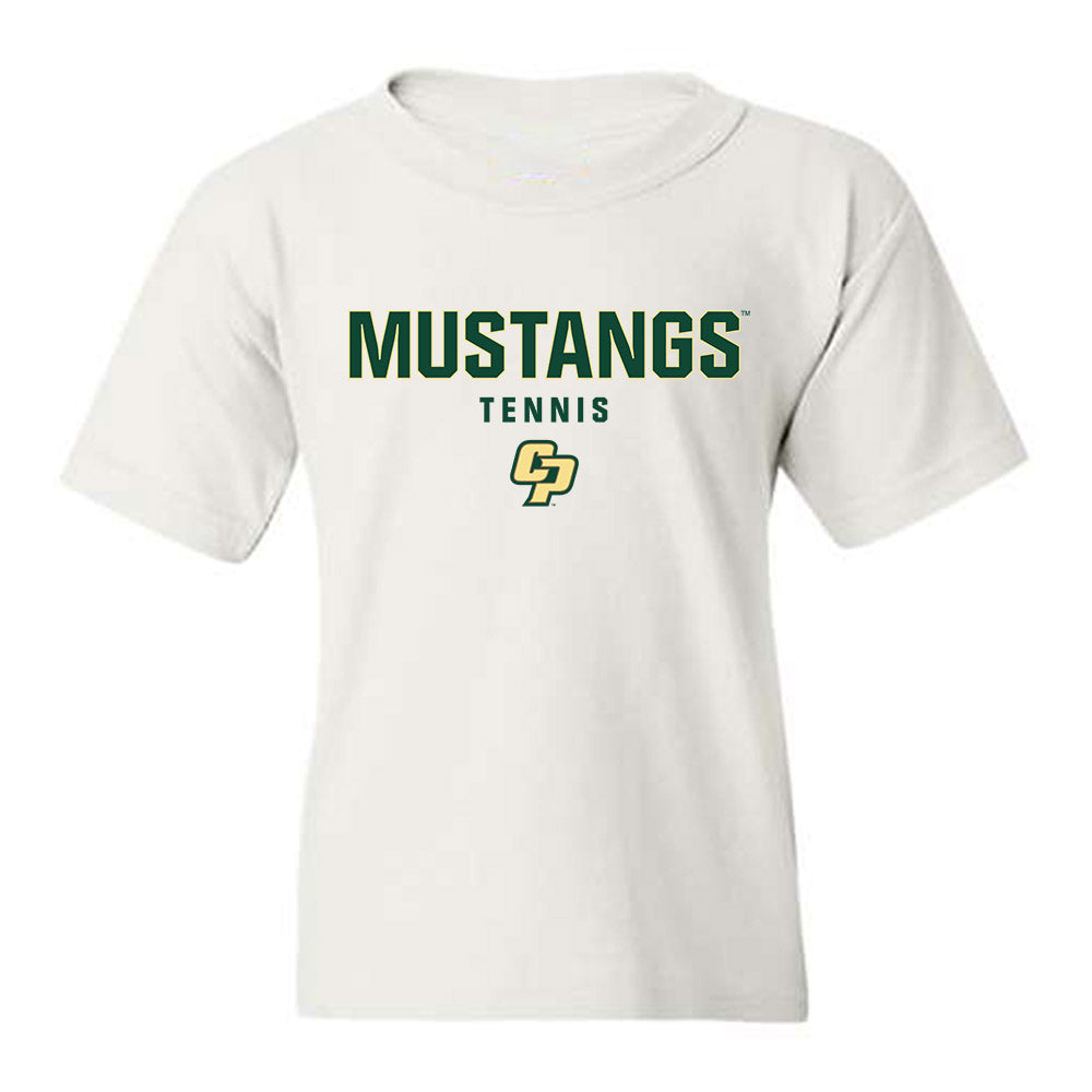 Cal Poly - NCAA Men's Tennis : Aaron Eliscu - Classic Shersey Youth T-Shirt-0