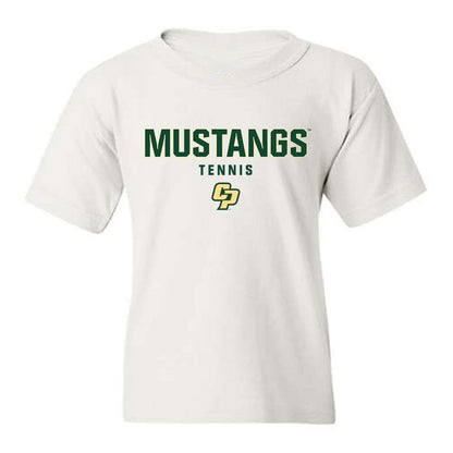 Cal Poly - NCAA Men's Tennis : Aaron Eliscu - Classic Shersey Youth T-Shirt-0