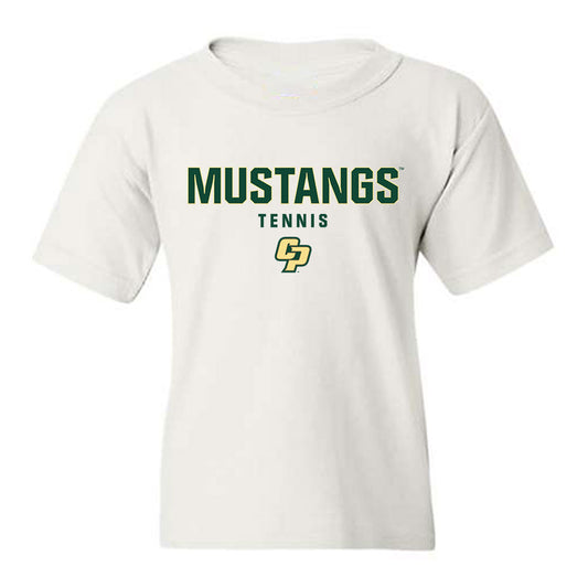 Cal Poly - NCAA Men's Tennis : Aaron Eliscu - Classic Shersey Youth T-Shirt-0
