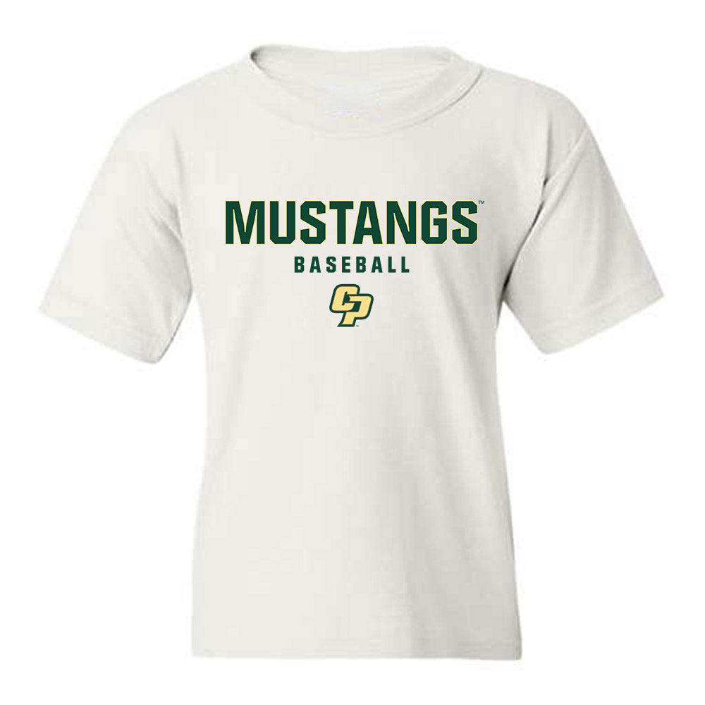Cal Poly - NCAA Baseball : Jake Downing - Classic Shersey Youth T-Shirt-0