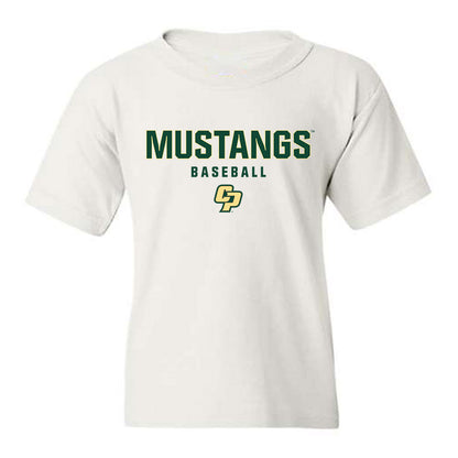 Cal Poly - NCAA Baseball : Jake Downing - Classic Shersey Youth T-Shirt-0