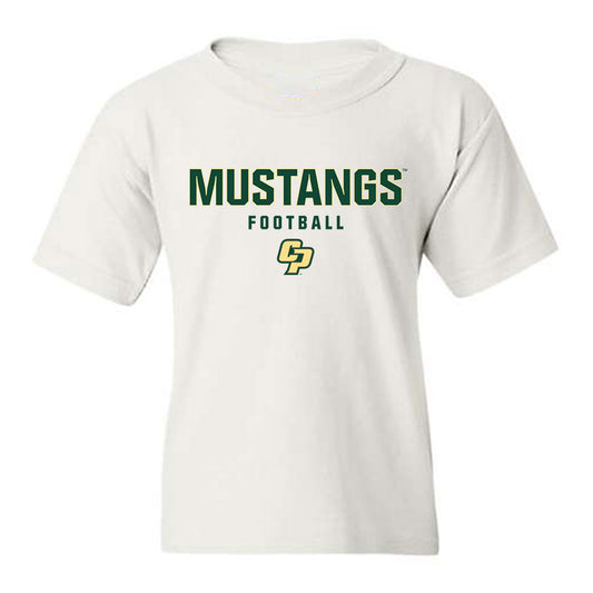 Cal Poly - NCAA Football : Kaleb Pleis - Classic Shersey Youth T-Shirt-0