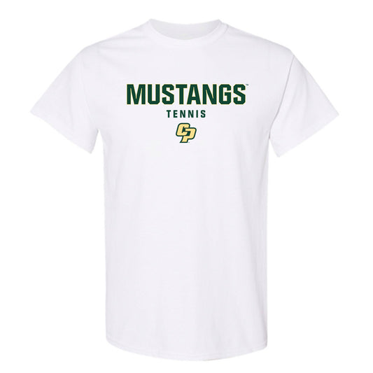 Cal Poly - NCAA Men's Tennis : Aaron Eliscu - Classic Shersey T-Shirt-0