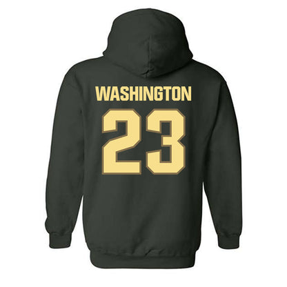 Cal Poly - NCAA Football : Tyrei Washington - Classic Shersey Hooded Sweatshirt-1