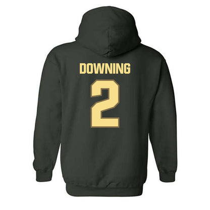 Cal Poly - NCAA Baseball : Jake Downing - Classic Shersey Hooded Sweatshirt-1