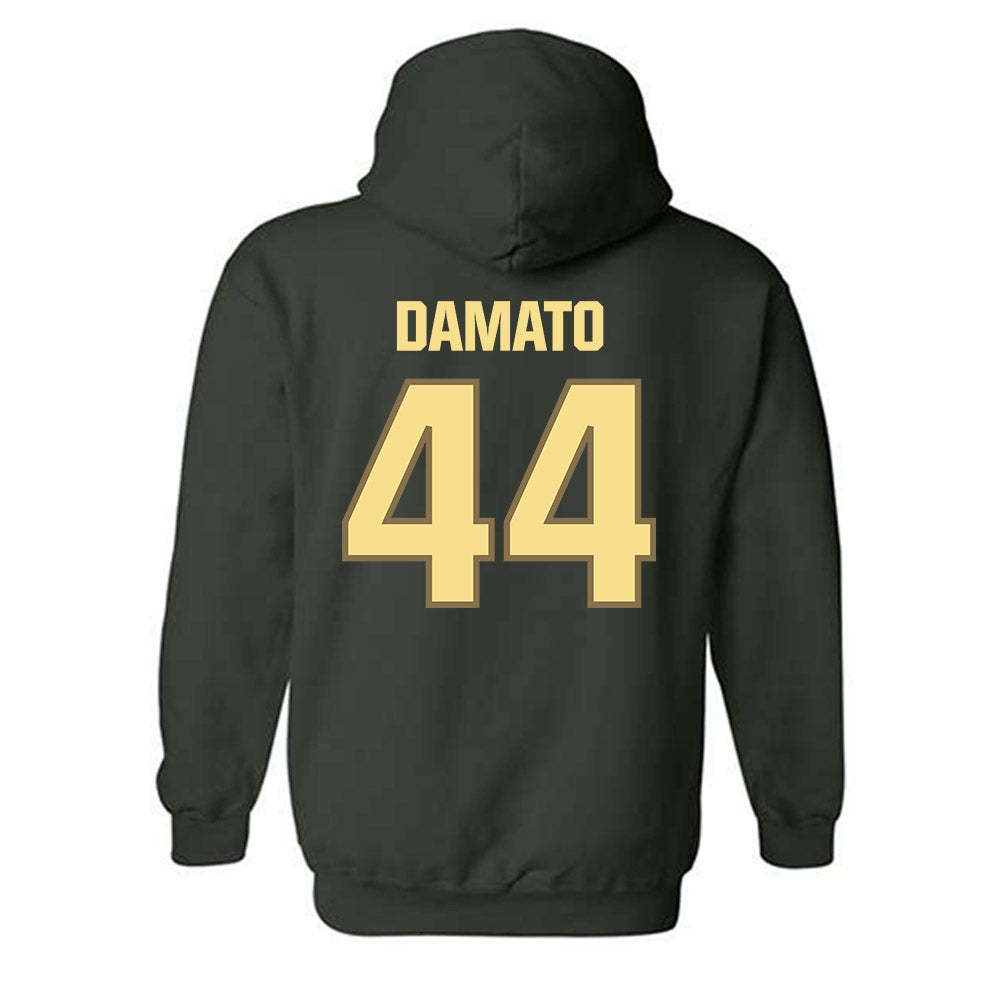 Cal Poly - NCAA Football : Mikey Damato - Classic Shersey Hooded Sweatshirt-1