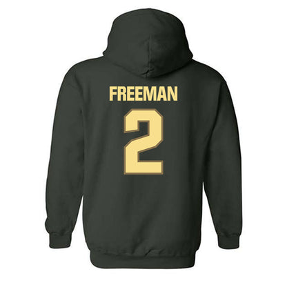 Cal Poly - NCAA Men's Basketball : Braden Freeman - Classic Shersey Hooded Sweatshirt-1
