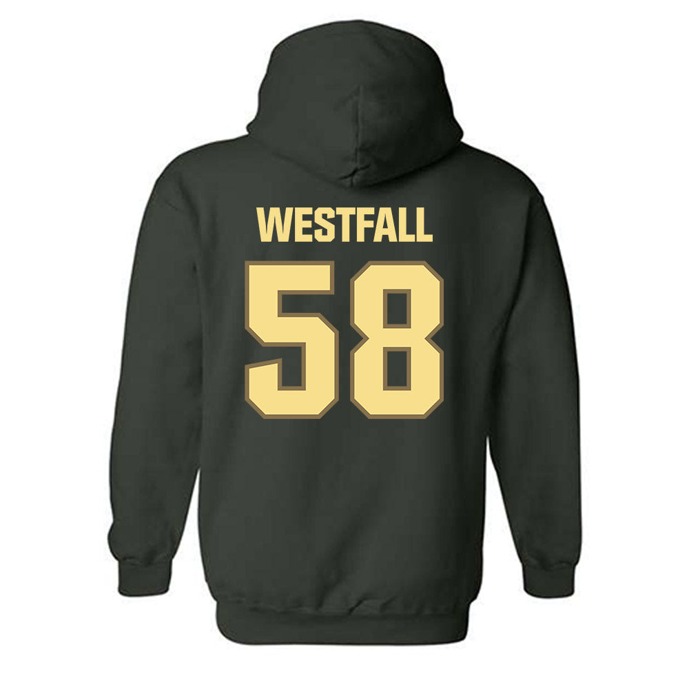Cal Poly - NCAA Football : Luke Westfall - Classic Shersey Hooded Sweatshirt-1