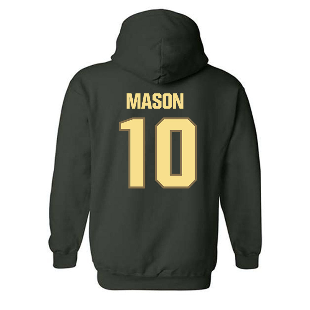 Cal Poly - NCAA Men's Basketball : Marsai Mason - Classic Shersey Hooded Sweatshirt-1