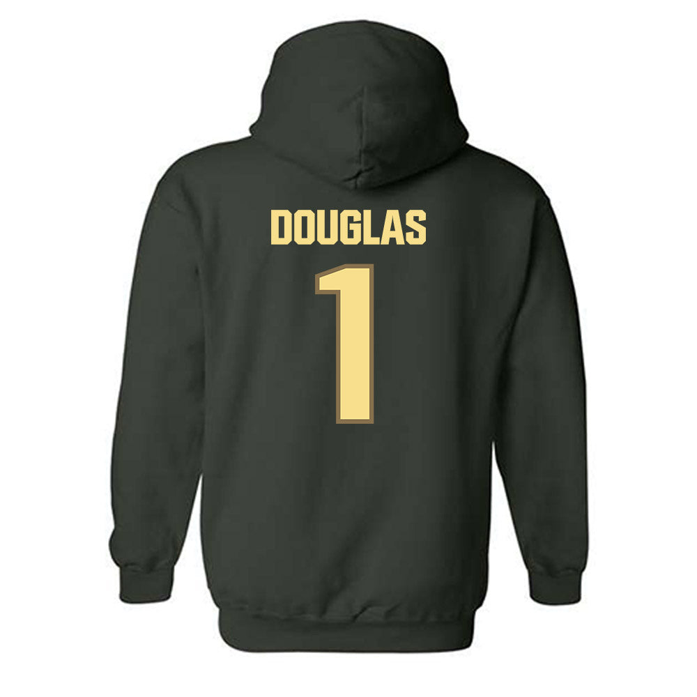 Cal Poly - NCAA Football : Jared Douglas - Classic Shersey Hooded Sweatshirt-1