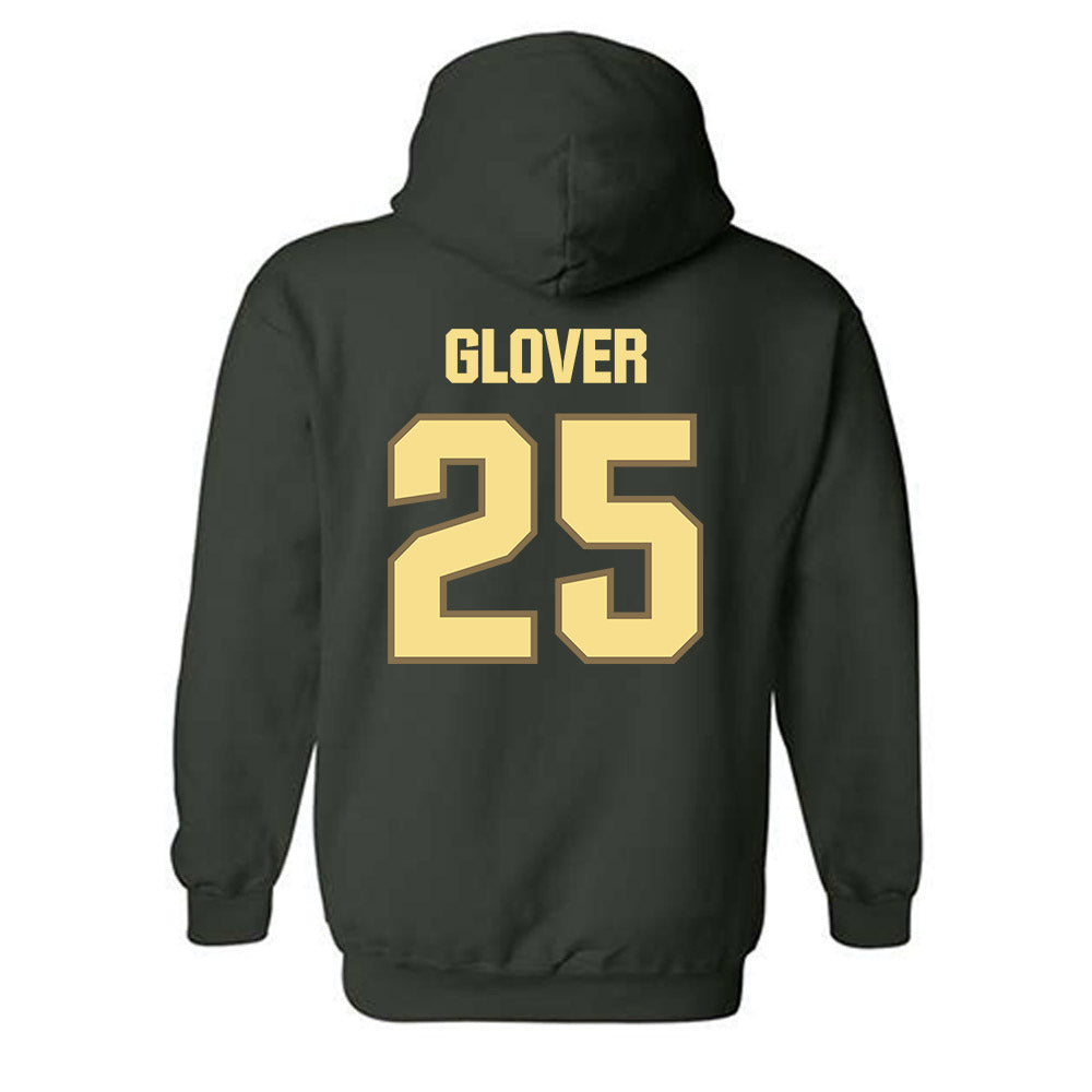 Cal Poly - NCAA Football : Koen Glover - Classic Shersey Hooded Sweatshirt-1