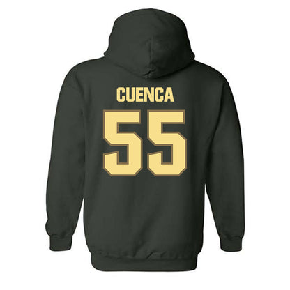 Cal Poly - NCAA Football : Jared Cuenca - Classic Shersey Hooded Sweatshirt-1
