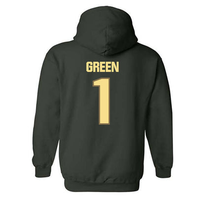 Cal Poly - NCAA Football : Jaden Green - Classic Shersey Hooded Sweatshirt-1