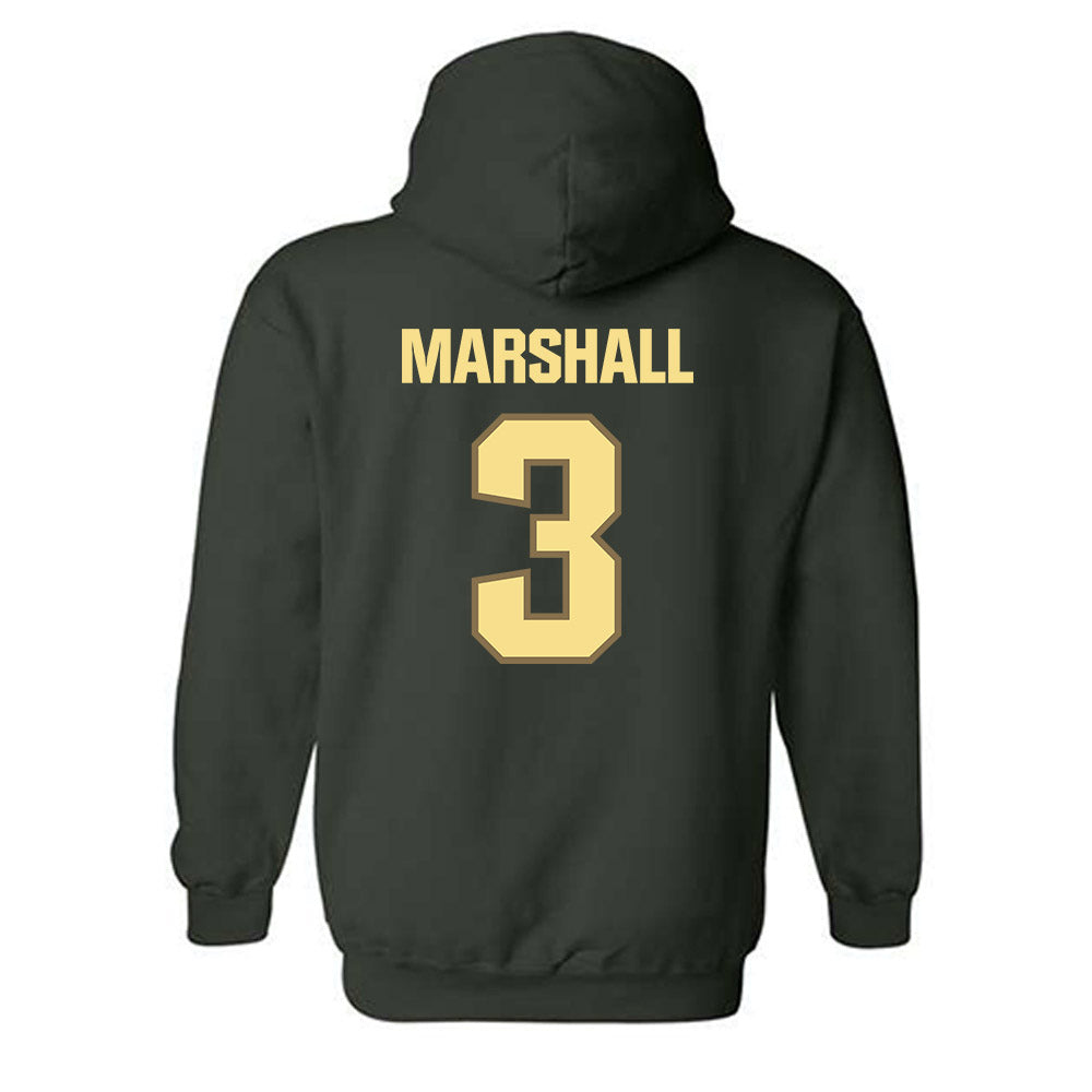 Cal Poly - NCAA Football : Jadyn Marshall - Classic Shersey Hooded Sweatshirt-1