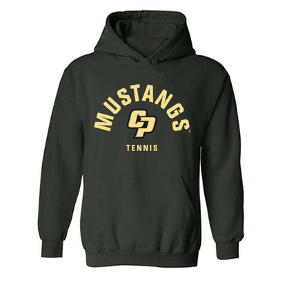 Cal Poly - NCAA Men's Tennis : Aaron Eliscu - Classic Shersey Hooded Sweatshirt-0