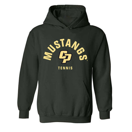Cal Poly - NCAA Men's Tennis : Aaron Eliscu - Classic Shersey Hooded Sweatshirt-0