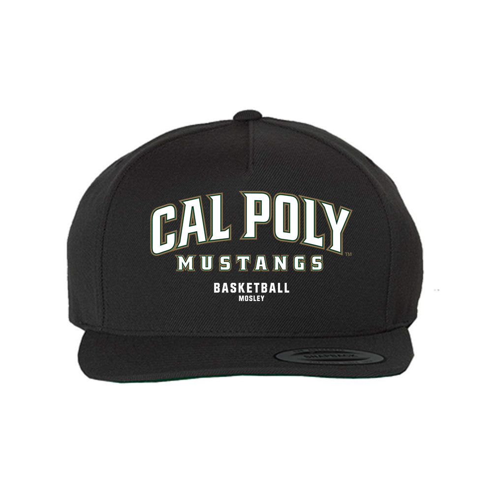 Cal Poly - NCAA Men's Basketball : Jackson Mosley - Snapback Hat-0