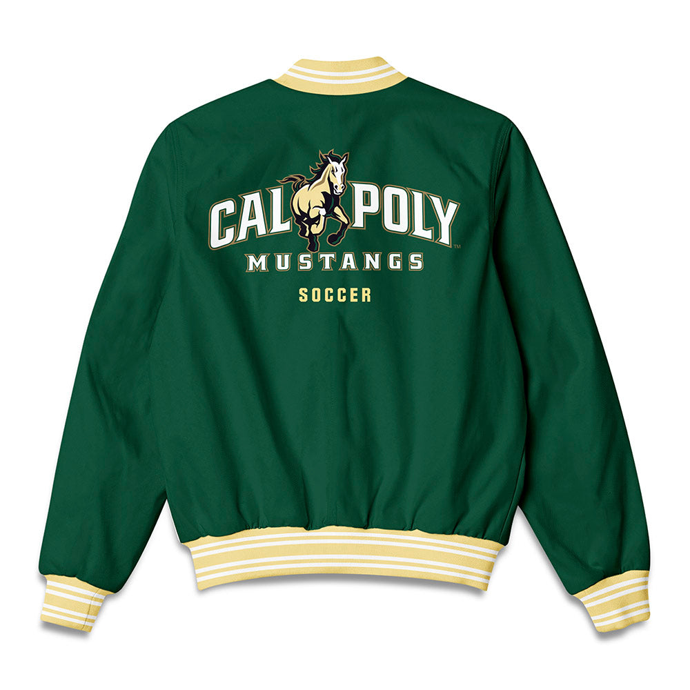 Cal Poly - NCAA Men's Soccer : Alex Westberry - Bomber Jacket-1