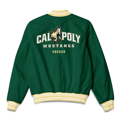 Cal Poly - NCAA Men's Soccer : Alex Westberry - Bomber Jacket-1