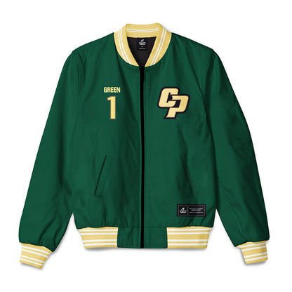 Cal Poly - NCAA Football : Jaden Green - Bomber Jacket-0