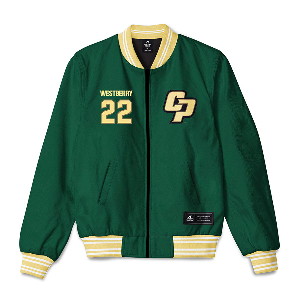 Cal Poly - NCAA Men's Soccer : Alex Westberry - Bomber Jacket-0