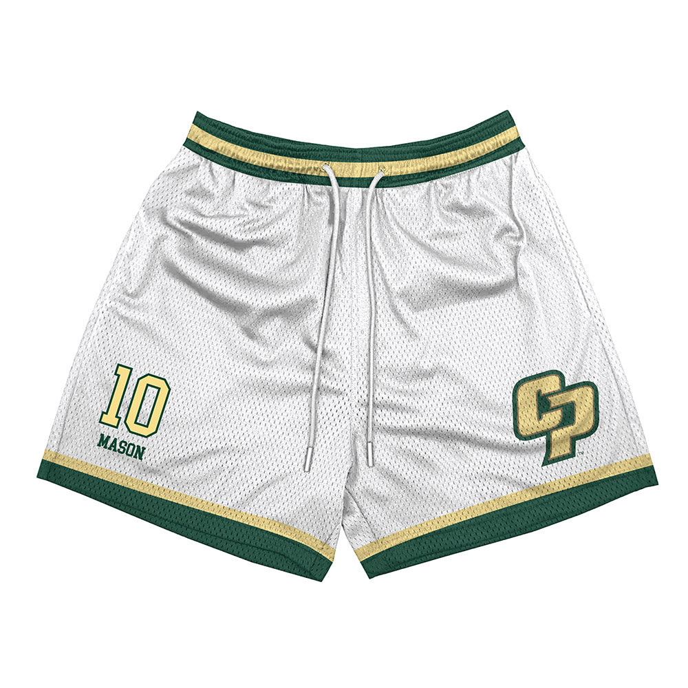 Cal Poly - NCAA Men's Basketball : Marsai Mason - Shorts-0
