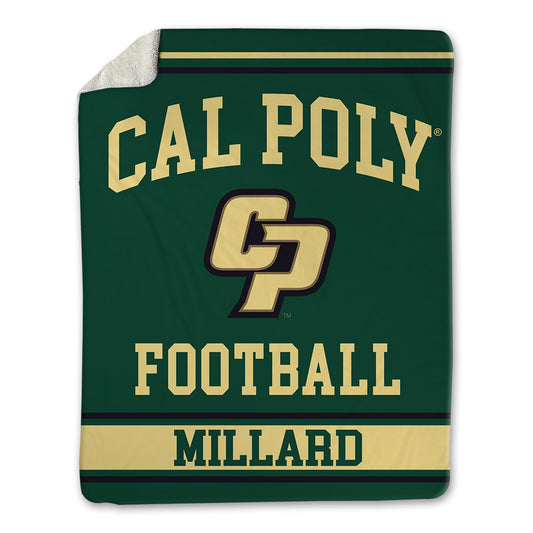 Cal Poly - NCAA Football : Kade Millard - Blanket-0