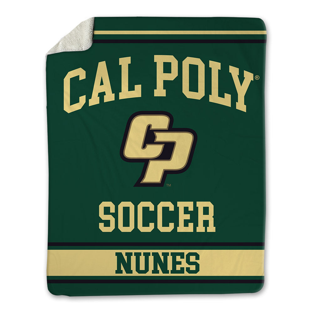 Cal Poly - NCAA Women's Soccer : Kate Nunes - Blanket-0