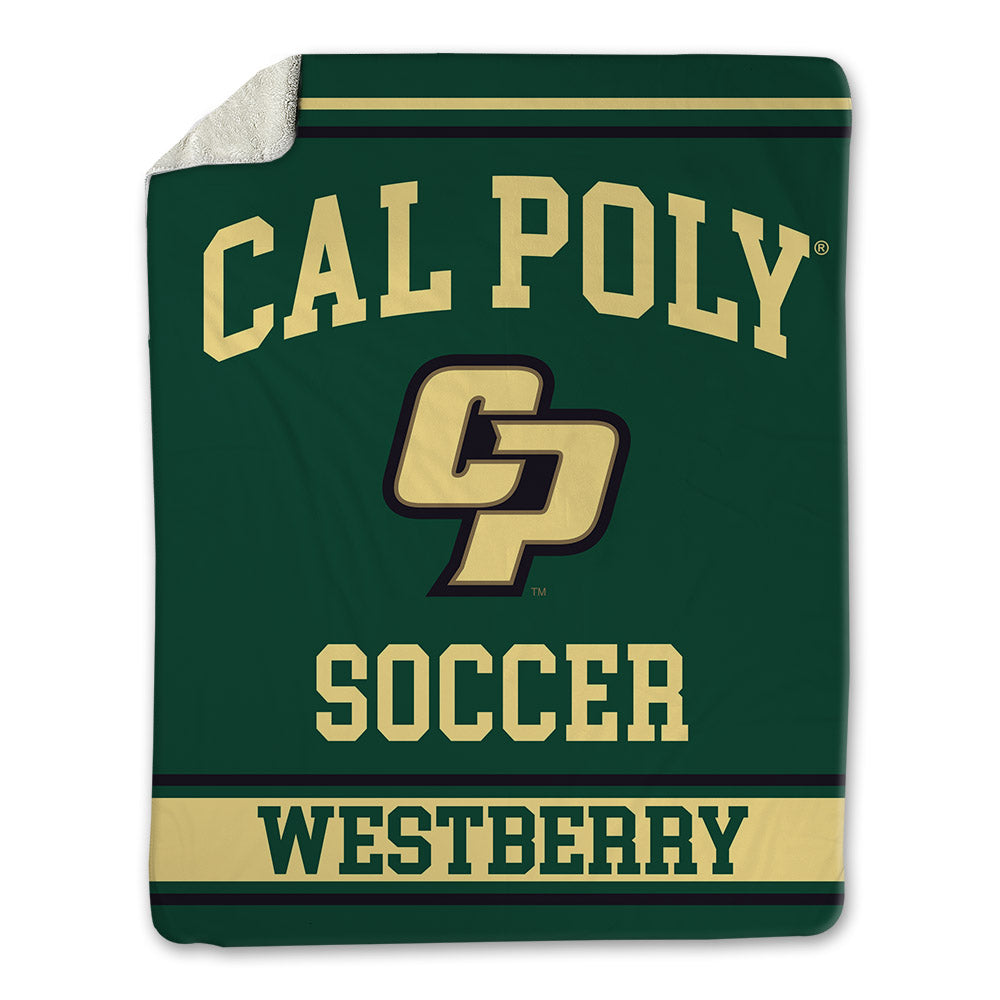Cal Poly - NCAA Men's Soccer : Alex Westberry - Blanket-0