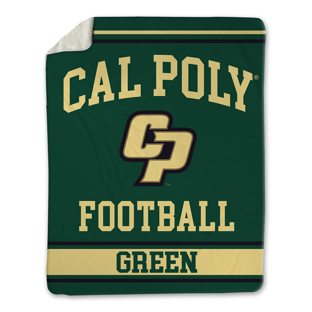 Cal Poly - NCAA Football : Jaden Green - Blanket-0