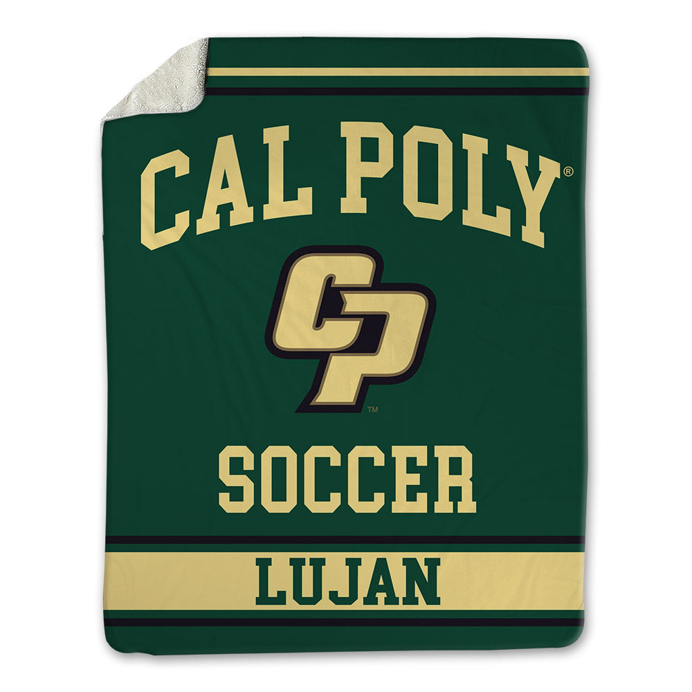 Cal Poly - NCAA Women's Soccer : Madison Lujan - Blanket-0
