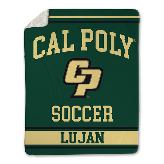 Cal Poly - NCAA Women's Soccer : Madison Lujan - Blanket-0