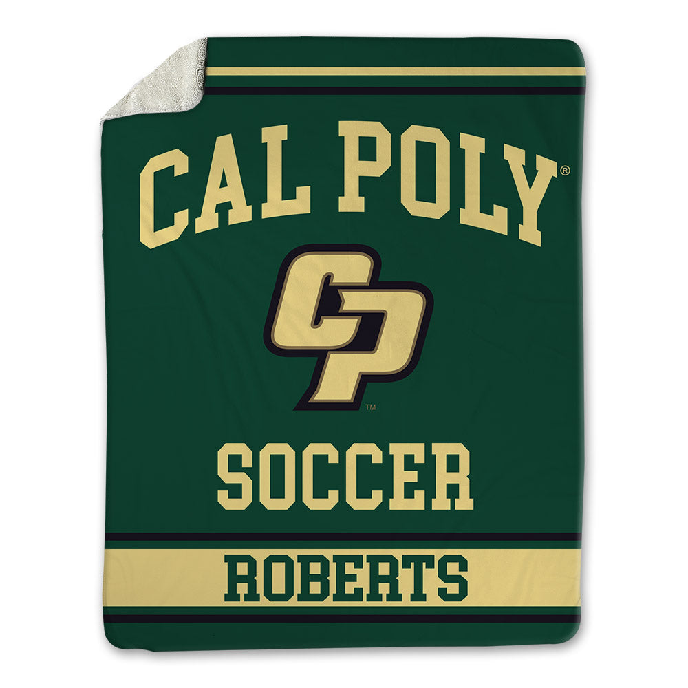 Cal Poly - NCAA Women's Soccer : Suna Roberts - Blanket-0